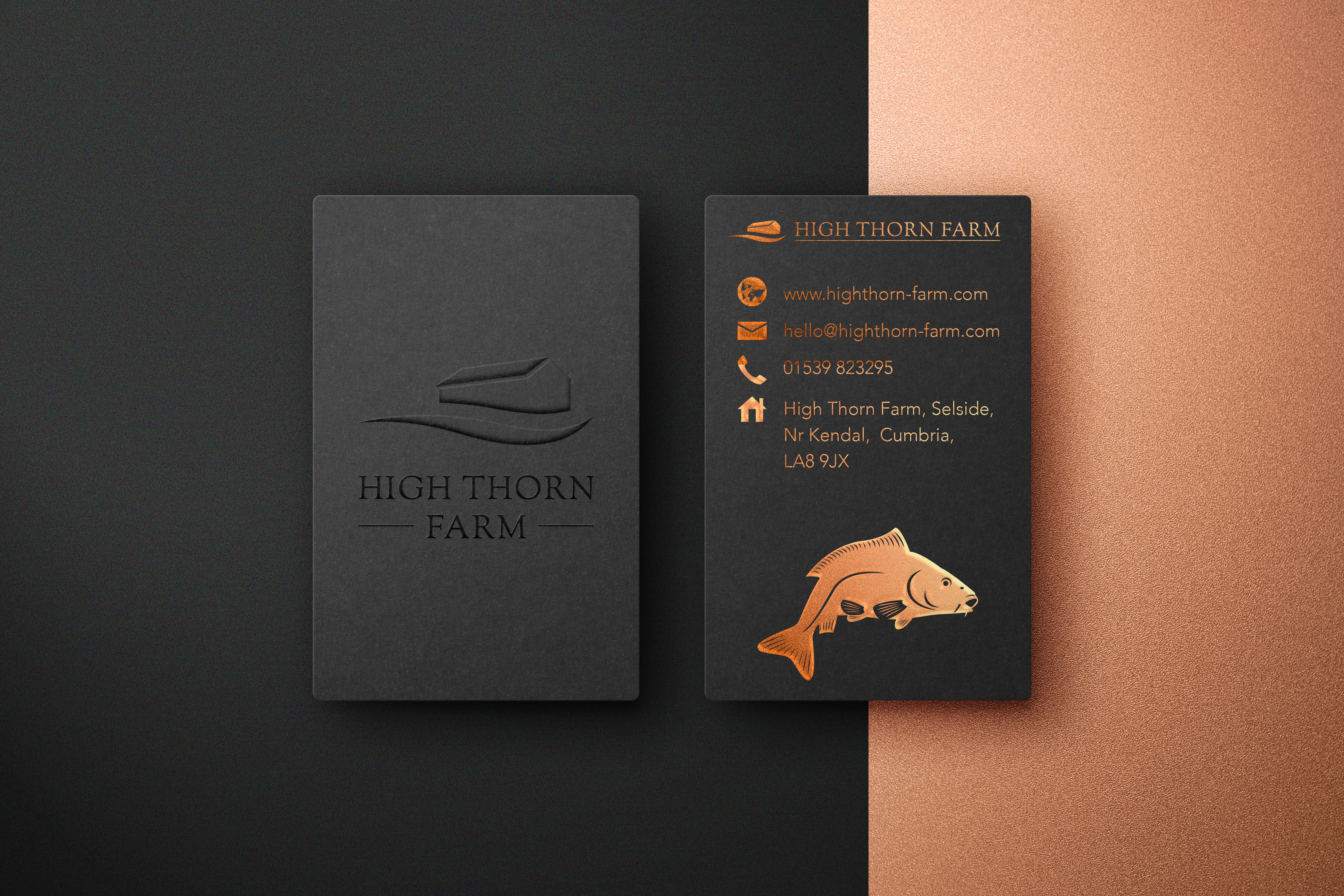 High Thorn Farm Business Card