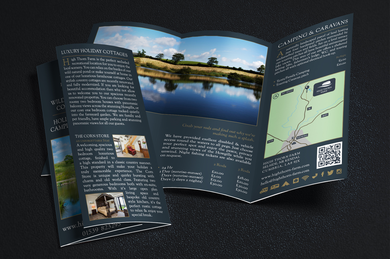 High Thorn Farm Tri-fold brochure