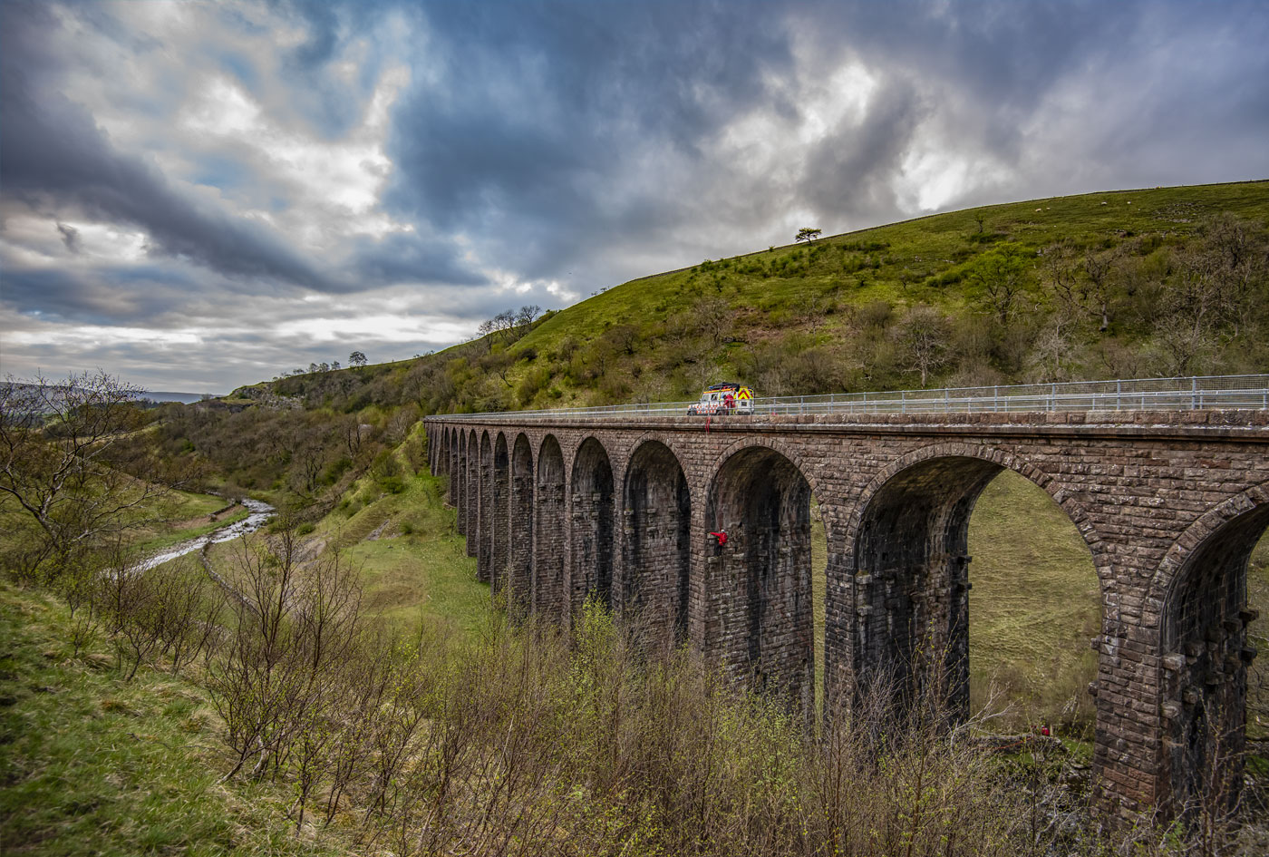 Raven rescue smardale viaduct