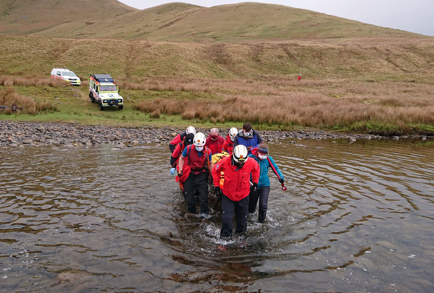 Casualty Rescue from Cautley Spout