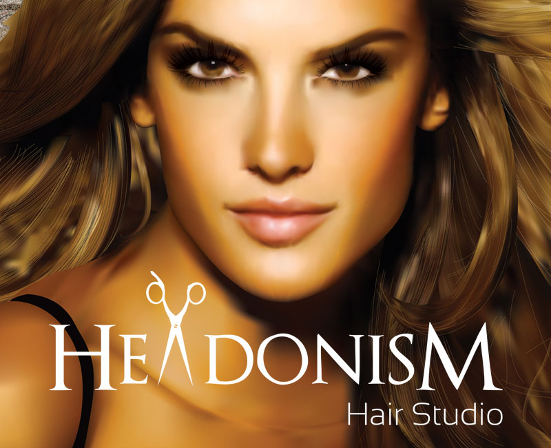 Illustration for hair salon